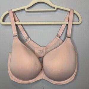 Curvy Couture Bra 38G Pink